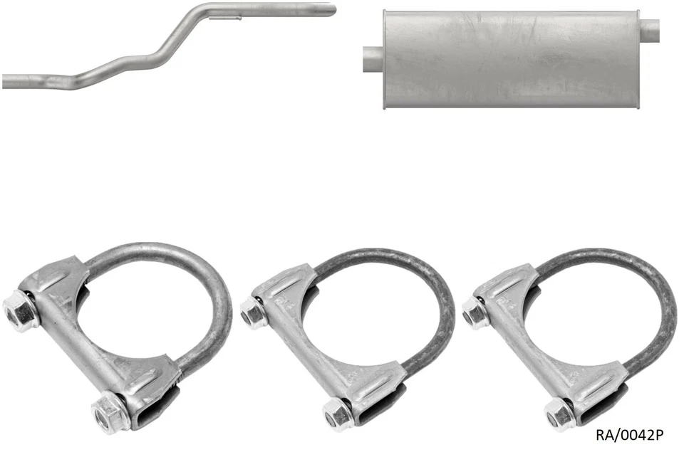 Exhaust System for JEEP GRAND CHEROKEE WJ / WG 4.7L 2002-2004 RA/0042P - Image 1 of 3