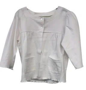 Kidsy Toddler Girls Fashion Cardigan – Round Neck, Button Down Closure - Picture 1 of 2