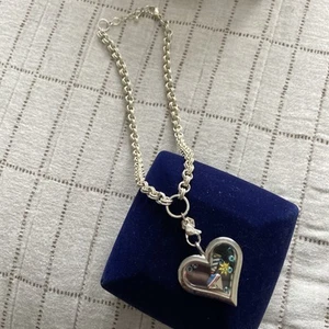 ORIGAMI OWL Necklace/Pendant With 3 Life Charms And 10 Crystals - Picture 1 of 9