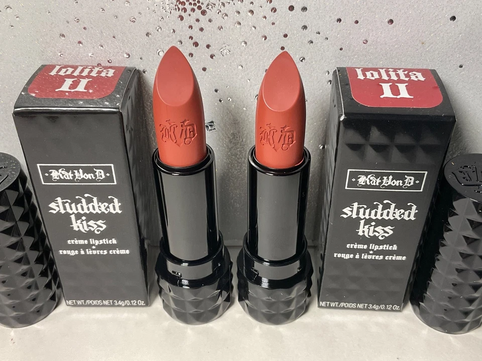 Kat Von D Studded Kiss Creme Lipstick Lolita Full Size 100 Authentic
