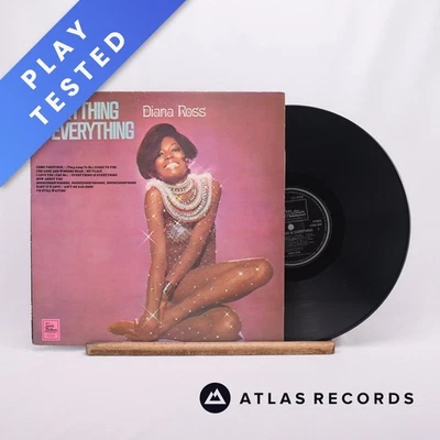 Diana Ross Everything Is Everything Reissue LP Album Vinyl Record - VG+/EX - Image 1 of 4