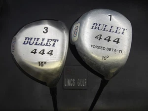 Set of 2 Bullet Forged 444 Driver & 3 Wood Regular Graphite Shafts - Picture 1 of 5