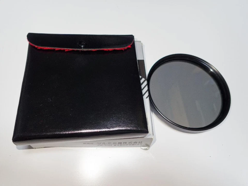 Marumi 105mm Circular Polarizing Filter Used, No scratches, w/ case & box - Image 1 of 1