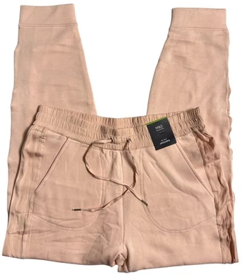 BNWT M&S Collection Mid Rise Pink Mix Joggers - UK Size 12 - Image 1 of 4