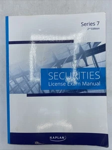 Securities License Exam Manual - Kaplan Series 7 (2nd Edition) - Picture 1 of 20