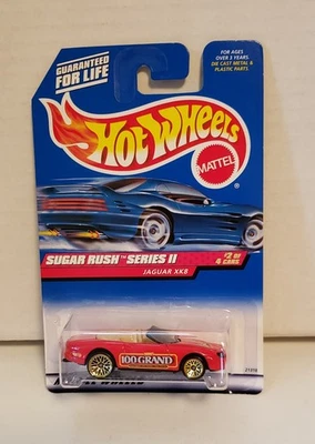 Hot Wheels Jaguar XK8 100 Grand 1999 Sugar Rush Series ll COL.970 #2/4 Diecast Foto 1 de 4