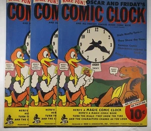3 Oscar e Venerdì Orologio a fumetti Fawcett Funnies Magic Comiv Book ID:32634 - Foto 1 di 3