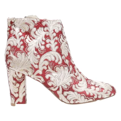 S. OLIVER Tacones Bloque Granate Sintético Mujer Reino Unido 6 Foto 1 de 4