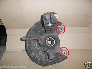 ROVER 200 400 MK2 1991-1998 PASSENGER FRONT HUB AND BEARING VENTED DISC NON ABS - Picture 1 of 6