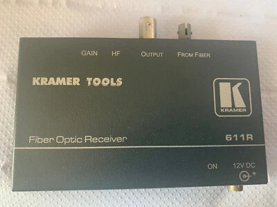 Kramer Tools 611R Fiber Optic Receiver - Image 1 of 4