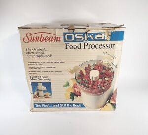 Sunbeam Oskar Food Processor 14181 Process Slice Shred Chop Puree MADE IN FRANCE