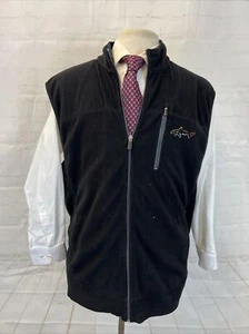 FALL/WINTER Tasso Ella Men's Black Zip Up Jacket Vest L $158 - Picture 1 of 9