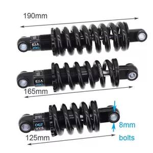 EXAForm Bike 125/150mm Rear Shock Absorber Suspension Shocks Spring E Scooter - Picture 1 of 7