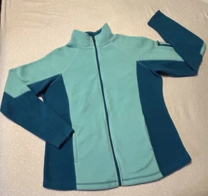 Women’s Two Tone XL Tek Gear  Fleece Zipper Jacket  - Picture 1 of 6