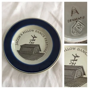 Royal Copenhagen Plate 3.6" KF Denmark Jacob's Pillow Dance Festival Ceramic  - Picture 1 of 7