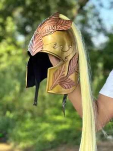 Medieval LOTR Elven Cosplay Helmet Lord of the ring Helmet Halloween Costume - Picture 1 of 9