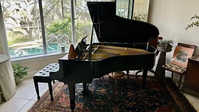 Yamaha G3 baby grand piano - Image 1 of 4