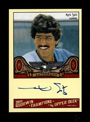 2011 Goodwin Champions MARK SPITZ Olympic Swimming HOF USA Autograph - Image 1 of 2