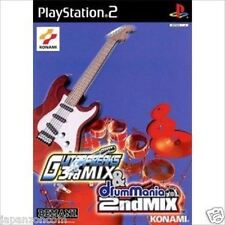 Used PS2 Guitar Freaks 3rd Mix & DrumMania 2nd Mix SONY PLAYSTATION JAPAN IMPORT