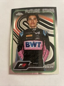 2024 Topps Chrome Formula 1 Nikola Tsolov Future Stars - Foto 1 di 2