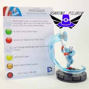 DC Heroclix PERSUADER - 054 - SUPER RARO Superman & Legion Super Heroes Set #54 - Imagen 1 de 1