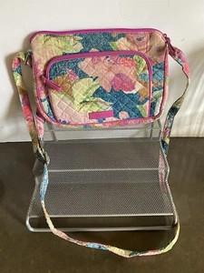 Vera Bradley Superbloom Purse Crossbody Pink Floral Long Strap Bag 11 X 7 - Picture 1 of 7
