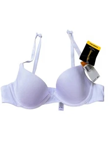 NWT 34A Wonderbra Padded T-Shirt Lightly Lined Underwire Bra 7942 - Picture 1 of 5