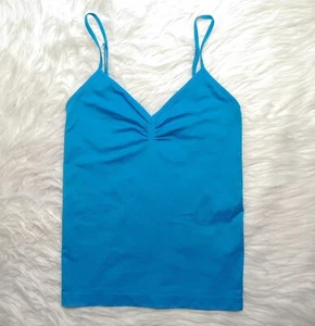 NO BOUNDARIES WOMEN'S BLUE Adjustable Spaghetti Strap CAMISOLE SIZE M - Picture 1 of 5