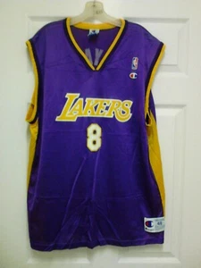 Maglia Kobe Bryant #8 Champion viola vintage taglia 48 - Foto 1 di 5