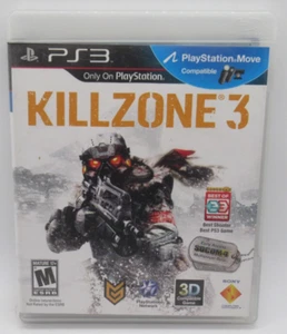 KILLZONE 3 GAME FOR PS3 PLAYSTATION 3, GAME DISC, CASE, MANUAL, HAVOK GAMES - Picture 1 of 3
