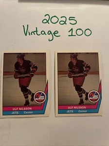 1977-78 O-Pee-Chee WHA #15 Ulf Nilsson X 2 Cards - Picture 1 of 5