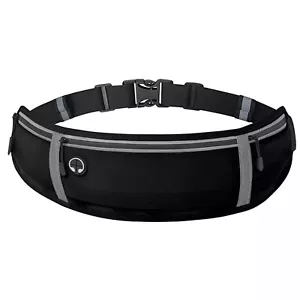 Laufgürtel Gürteltasche Ultra Slim Wasserdicht Geldgürtel Lauftasche Pack - Bild 1 von 7