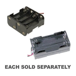 Polypropylene Square Battery Holder High Grade Nickel Plated Corrosion Resistant - Picture 1 of 5