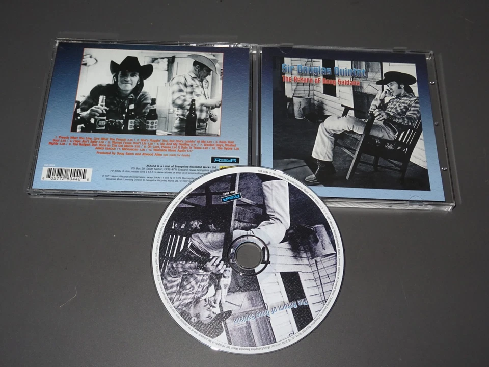 SIR DOUGLAS QUINTET - THE RETURN OF DOUG SALDANA / ACADIA-CD 2002 (MINT-) - Bild 1 von 1