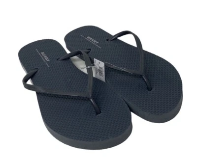 Sandalias antiguas azul marino para mujer chanclas gris marino goma verano 737433-04-1 Foto 1 de 4