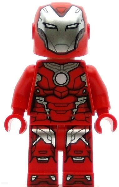LEGO Super Heroes Minifigura Rescate Pepper Potts Armadura Roja (Genuina) Foto 1 de 1