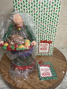 Dept. 56 All Through The House Aunt Martha With Turkey #9317-3 - Picture 1 of 15