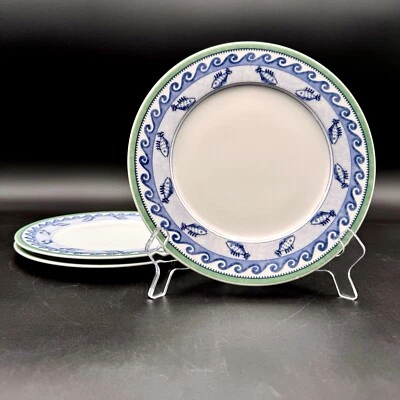 Villeroy & Boch CORSICA Fish Waves 8,25" Salatteller SWITCH 3 SERIE Germany - Bild 1 von 4