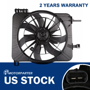 Condenser Cooling Fan ASSY For 95-05 Chevy Cavalier Pontiac Sunfire GM3115106 - Foto 1 di 8