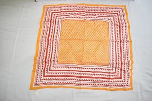 Vintage Echo Italian 22” Square Scarf NWT Geometric Saks Fifth Ave - Picture 1 of 11