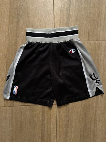 SAN ANTONIO SPURS TONY PARKER BASKETBALL SHORTS CHAMPION NBA Child 9-10 size M Cover