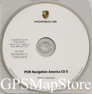 2003 2004 Porsche Cayenne Carrera 911 Boxster Navigation Map CD #5 New England - Picture 1 of 3