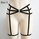 Elastic Underwear Chain Body Suspender Strap Hollow Leg Garter Belt