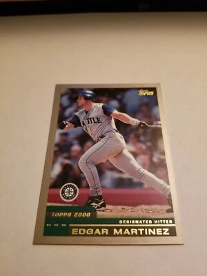 VINTAGE 2000 Topps #89 Edgar Martinez /w Free Sleeve - Image 1 of 2