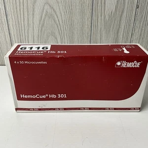 HemoCue Hb 301 Mikroküvetten - 4 x 50 = 200/Box EXP 08/2026 - Bild 1 von 4
