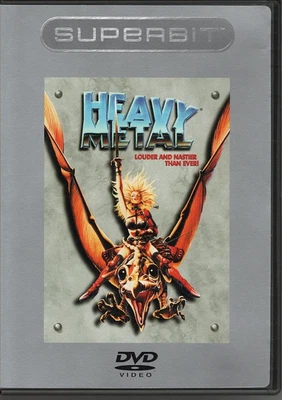 Heavy Metal [DVD, 1981, Superbit Collection] Animated Cult Classic - w/Slipcover - Image 1 of 4