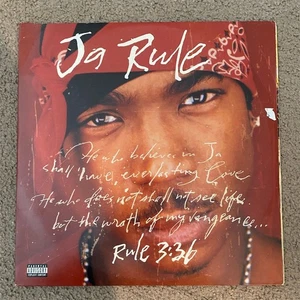 Ja Rule & Jermaine Dupri Vinyl LPs Rule 3:36 & Instructions Hip Hop 2000 - Picture 1 of 4