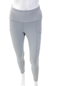 BR Standard Womens High Rise Stretch Knit Ankle Leggings Gray Size Extra Small - Picture 1 of 5