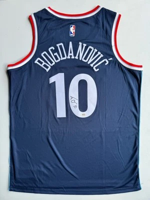 BOGDAN BOGDANOVIC signed auto LOS ANGELES CLIPPERS Jersey w/ COA PSA DNA AP27556 - Image 1 of 3