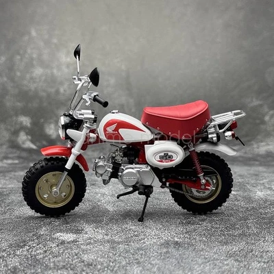 AOSHIMA Escala 1/12 Honda Mono Rosa Moto Diecast Modelo Juguete Colección Foto 1 de 4